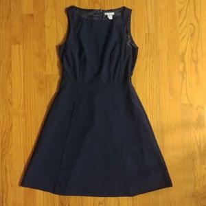 Navy H&M A-Line Work Dress 10